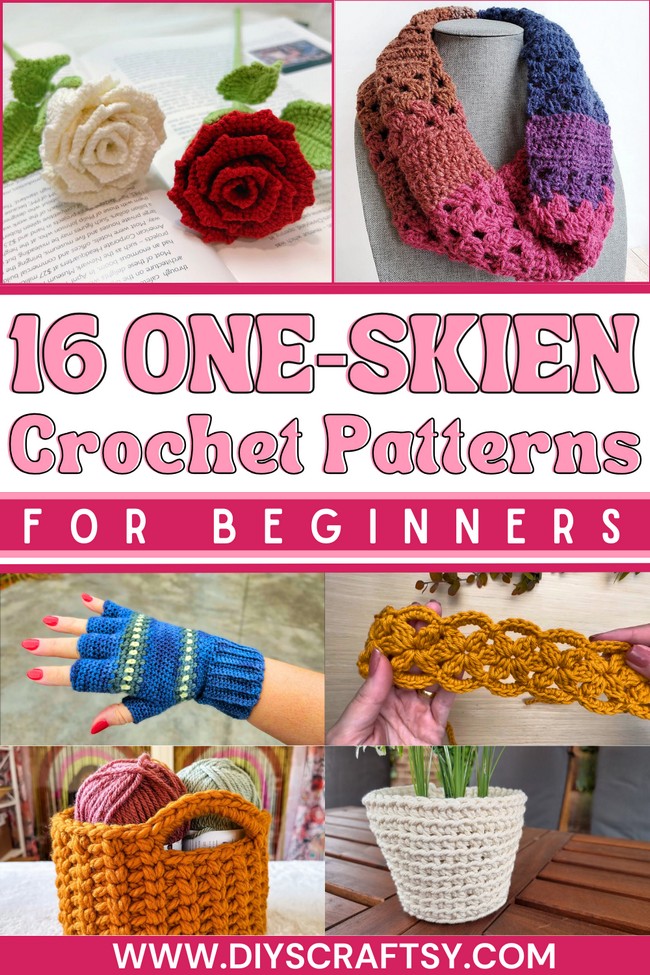 16 Inspiring Crochet One Skein Patterns