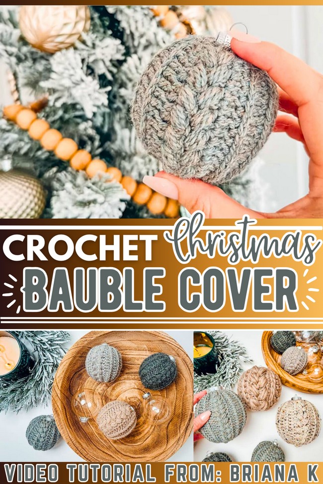 Crochet Bauble Ornament 