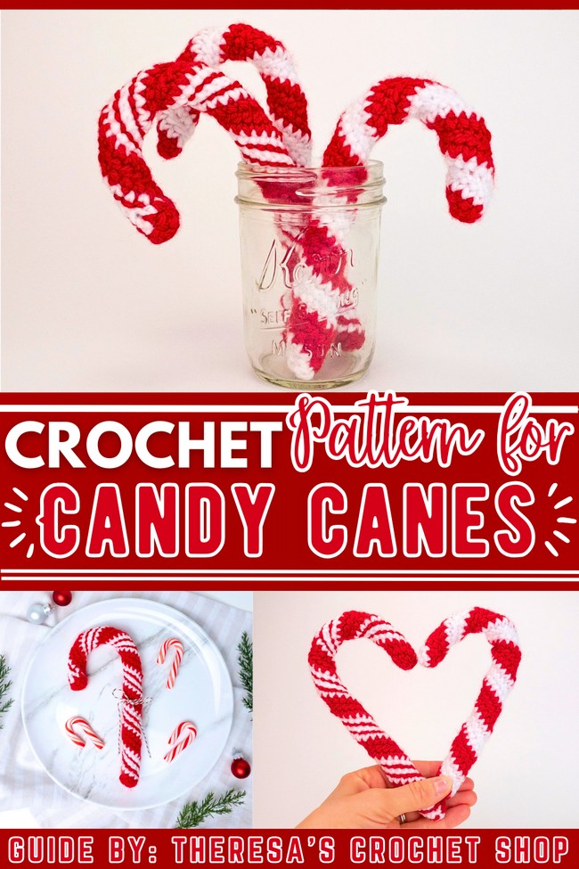 Crochet Candy Cane Tutorial