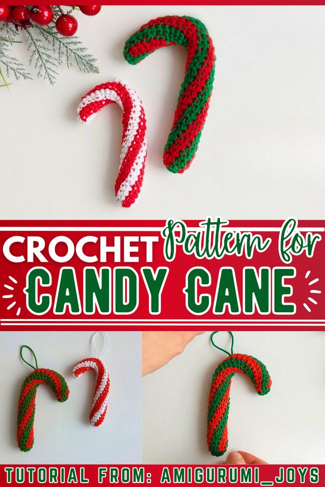 Crochet Candy Cane