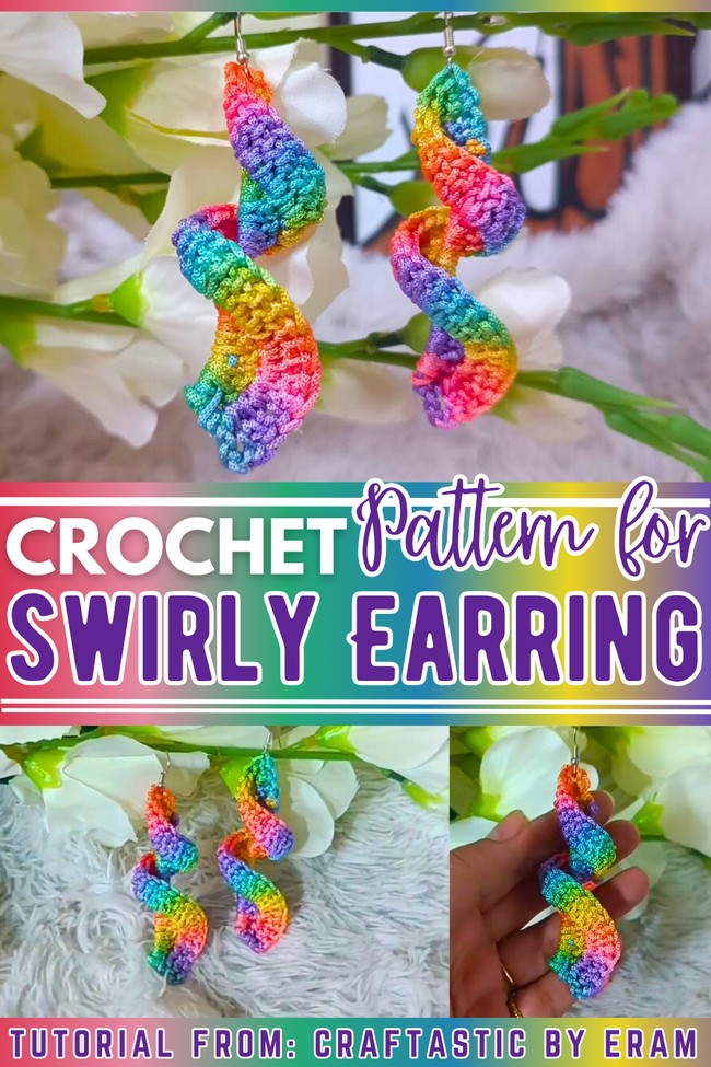 Crochet Siwlry Earring