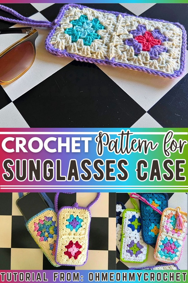 Crochet Sunglasses Case Tutorial