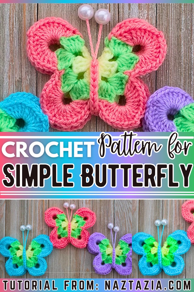 Crochet Sweet Simple Butterfly