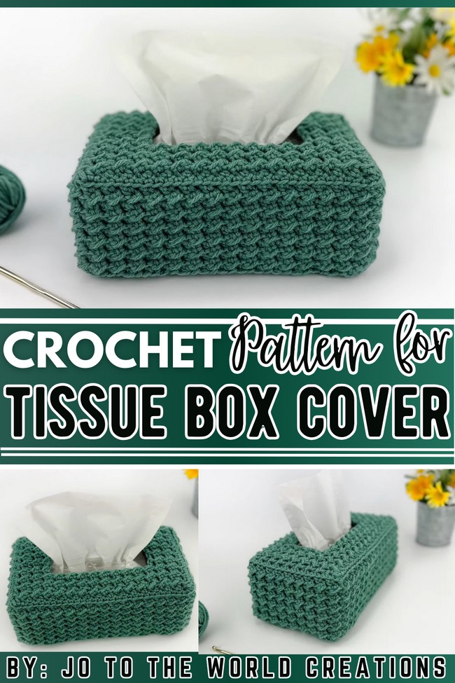Crochet Tissue Box Cover