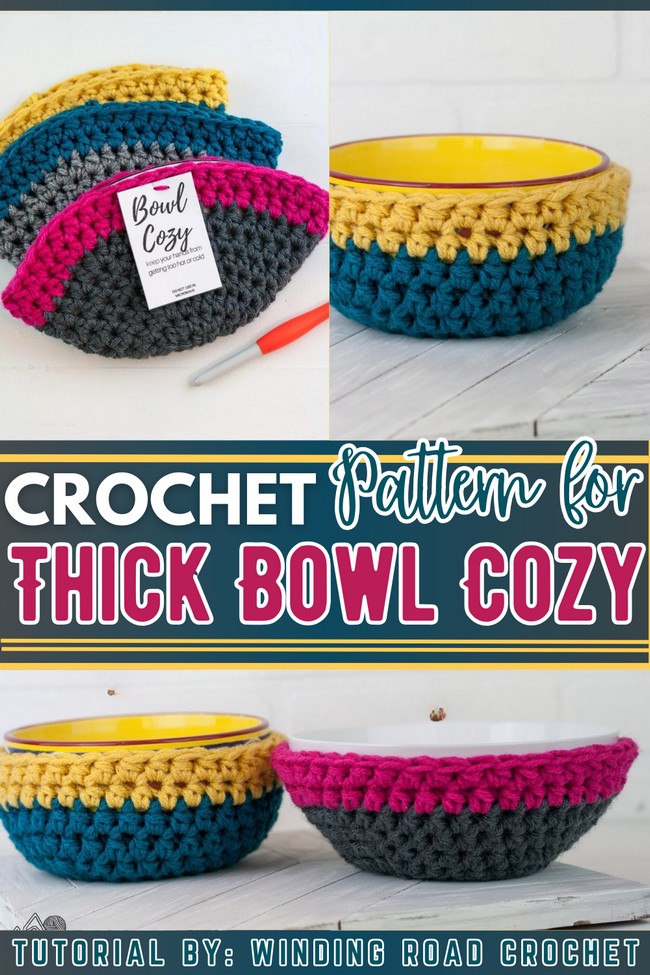 Crochet a Thick Bowl Cozy