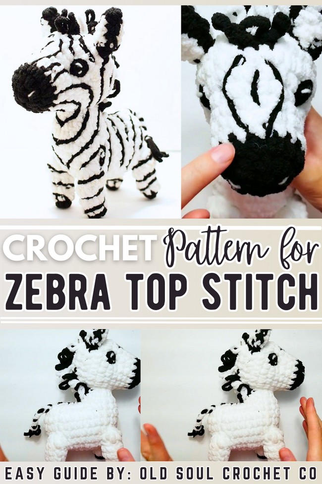 How To Top Stitch Stripes On A Zebra
