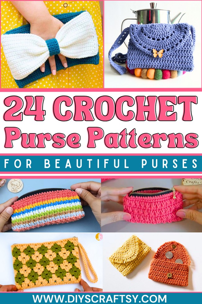 24 Crochet Purse Patterns