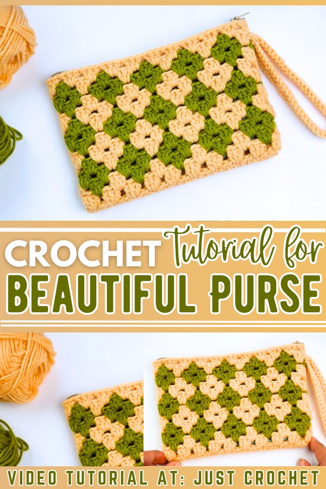 Beautiful Crochet Pouch