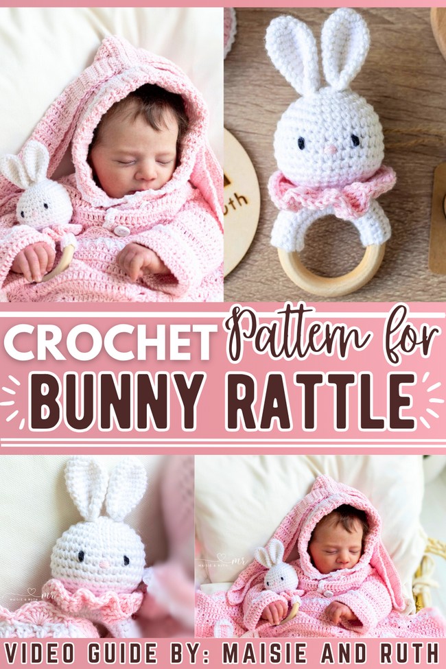 Crochet Bunny Rattle