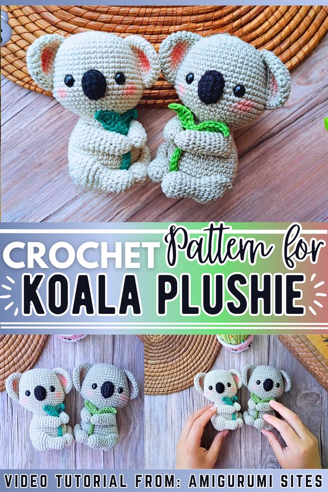Crochet Koala Plushies
