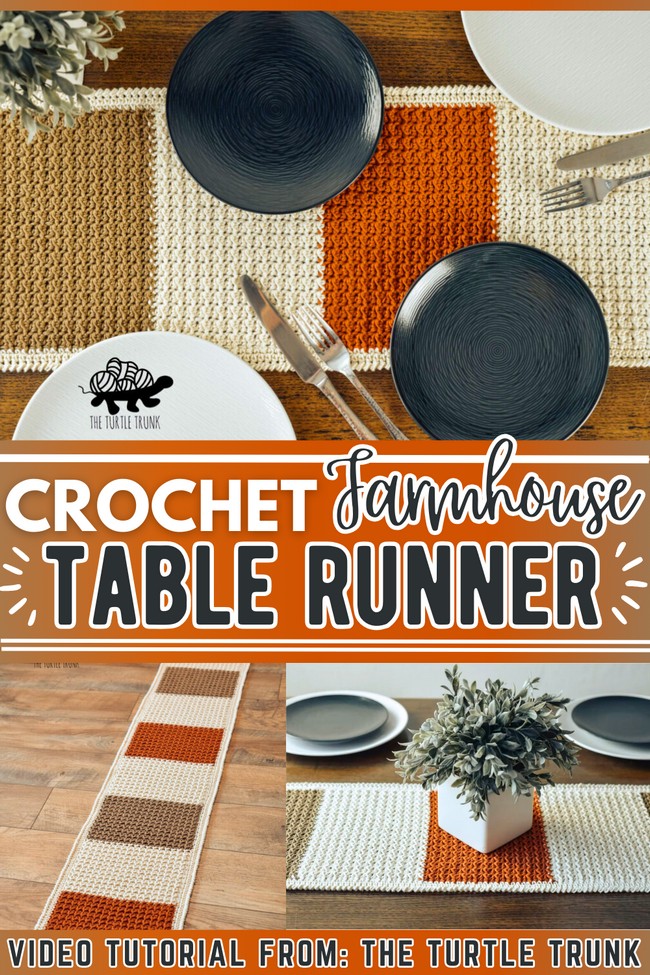 Farmhouse Table Runner Tutorial