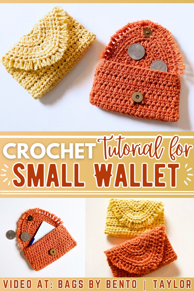 How To Crochet A Small Wallet Purse