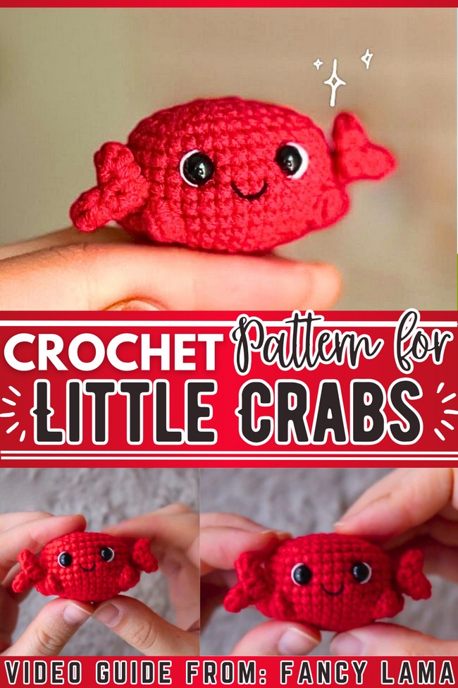 How to crochet Little Crab