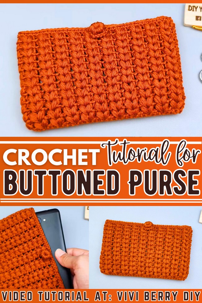 Super Easy How to Crochet Purse