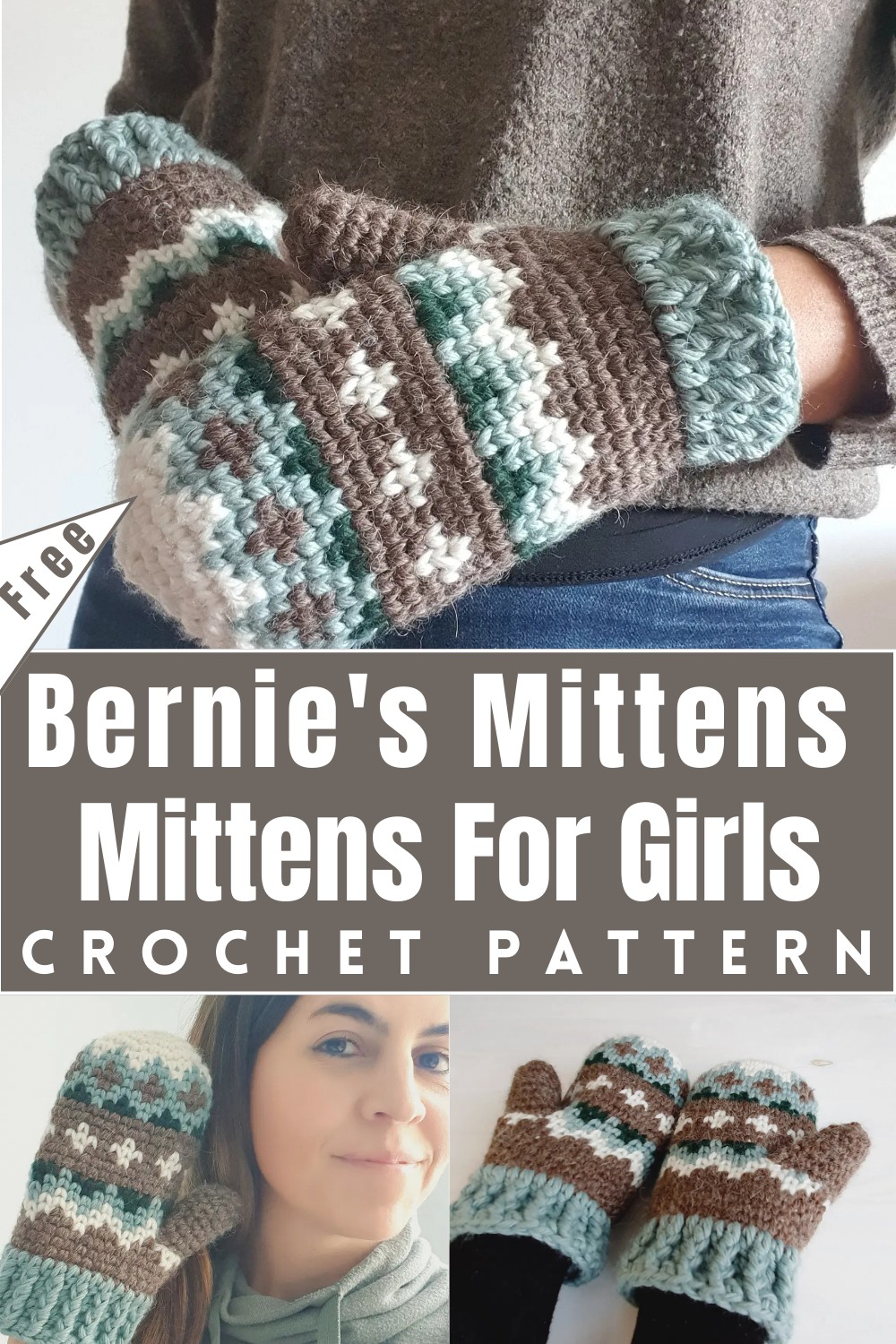 Crochet Bernie's Mittens