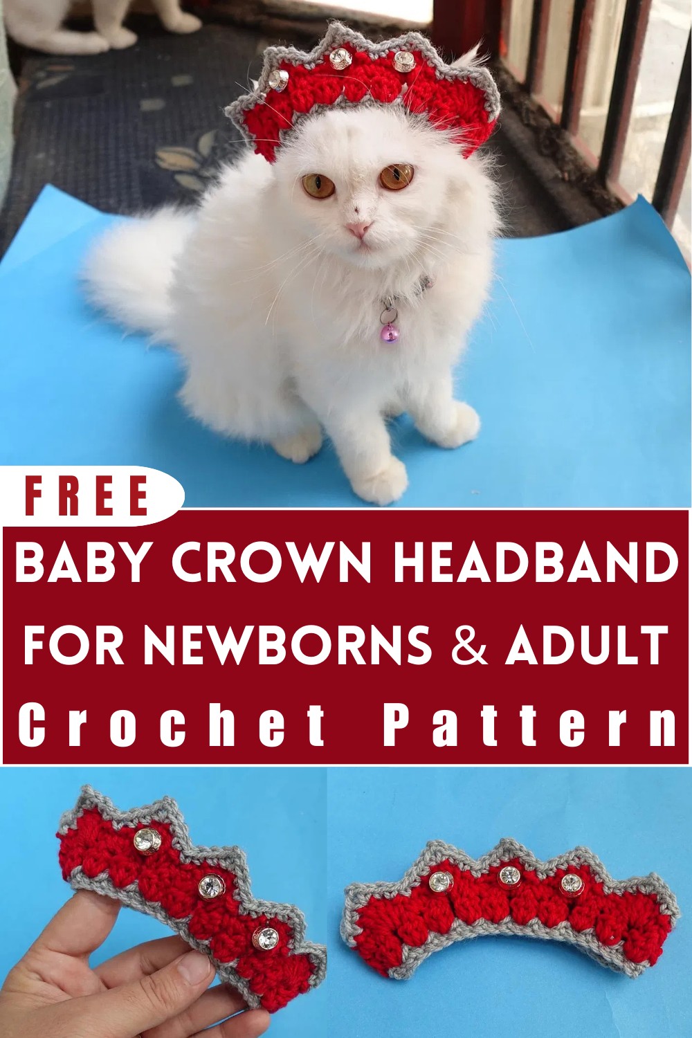 baby crown headband