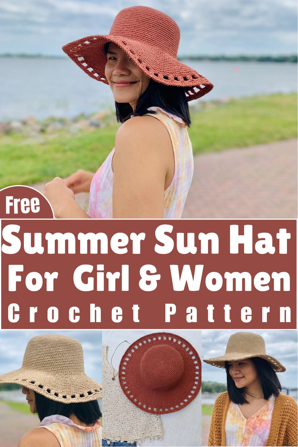 Crochet Summer Sun Hat