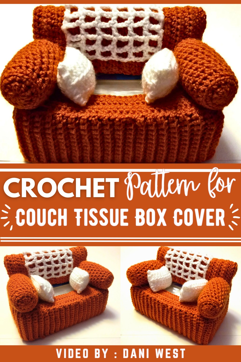 A Couch Tissue Box Cover