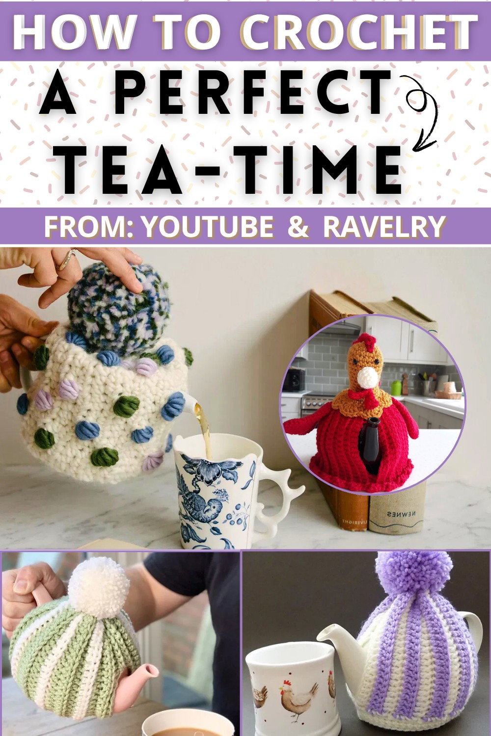 A Perfect Tea-Time, Free Crochet Patterns
