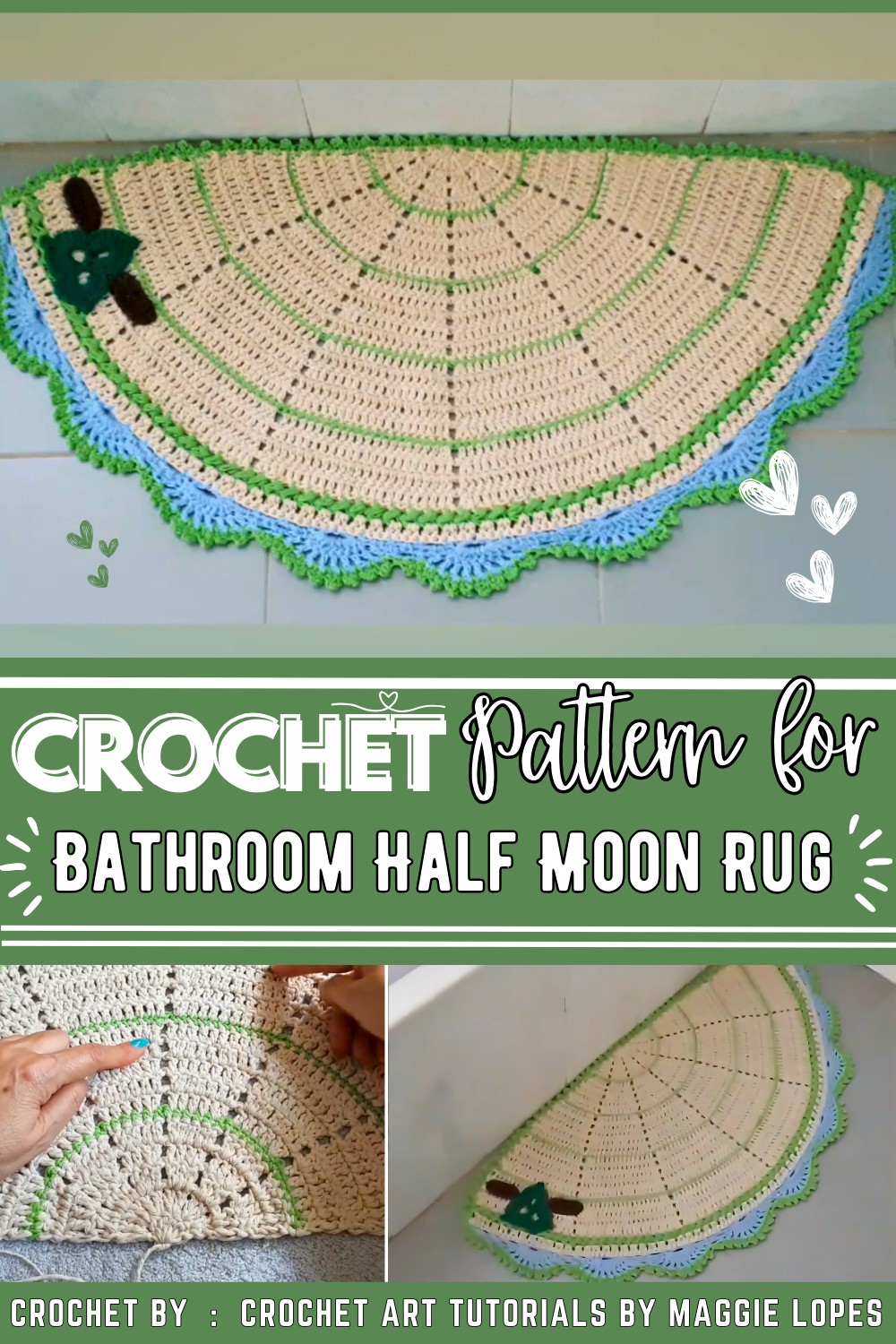 Bathroom Half Moon Rug