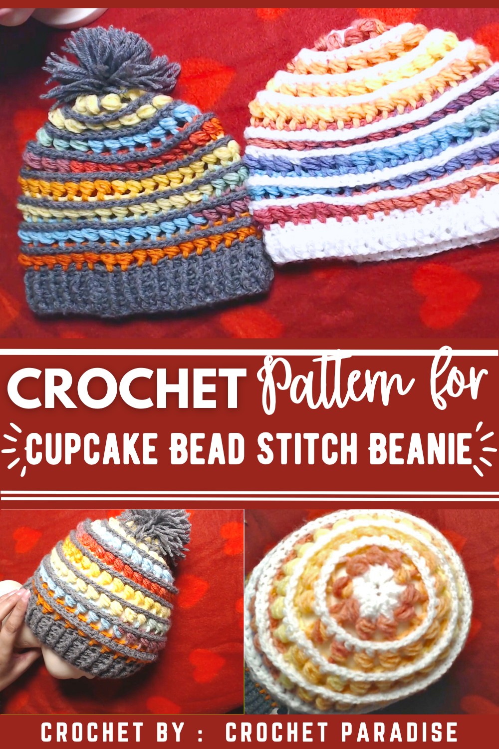 Bead Stitch Beanie
