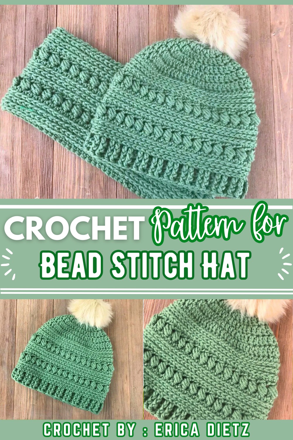 Bead Stitch Hat