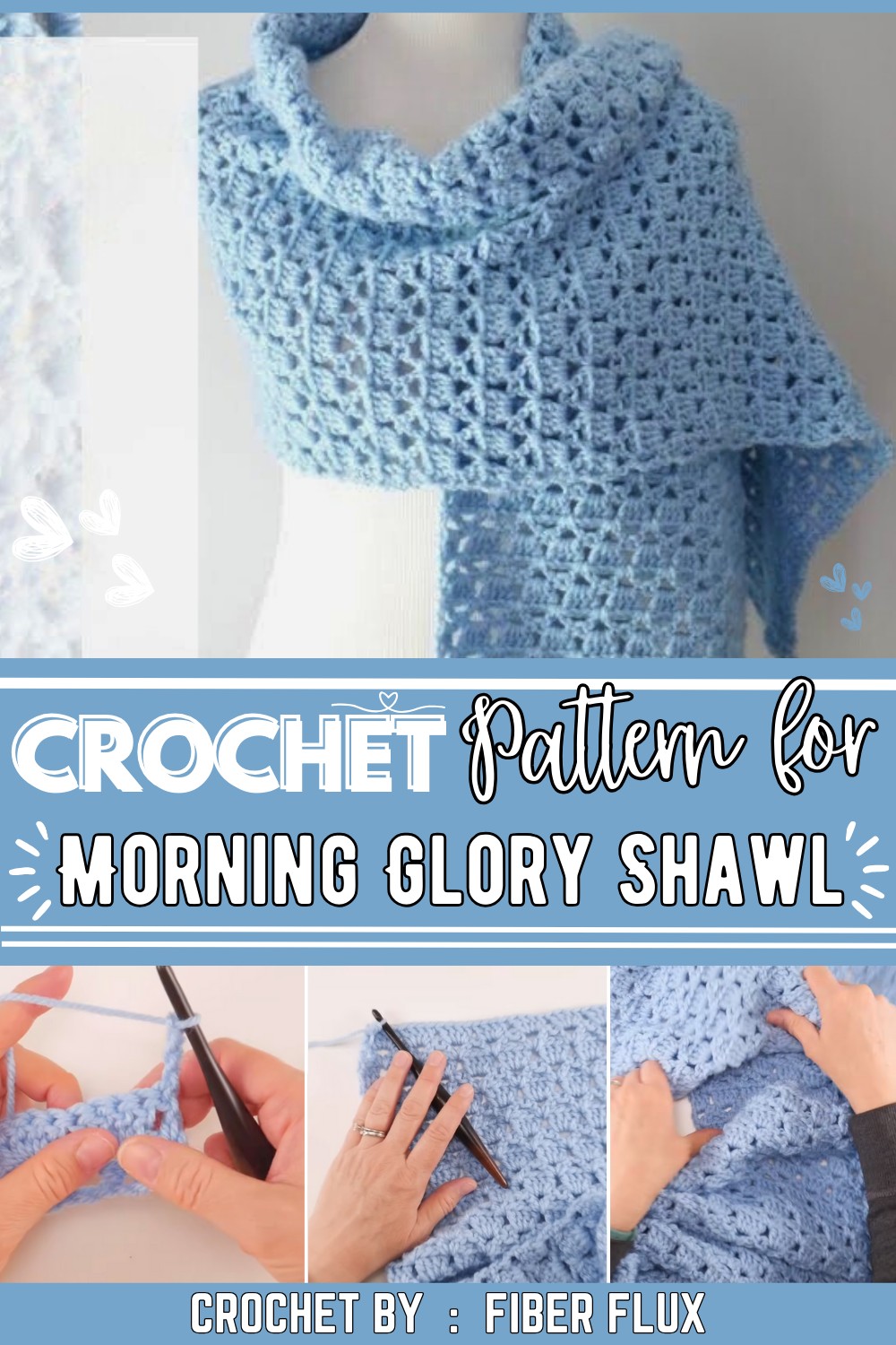 Beginner Friendly Crochet Shawl
