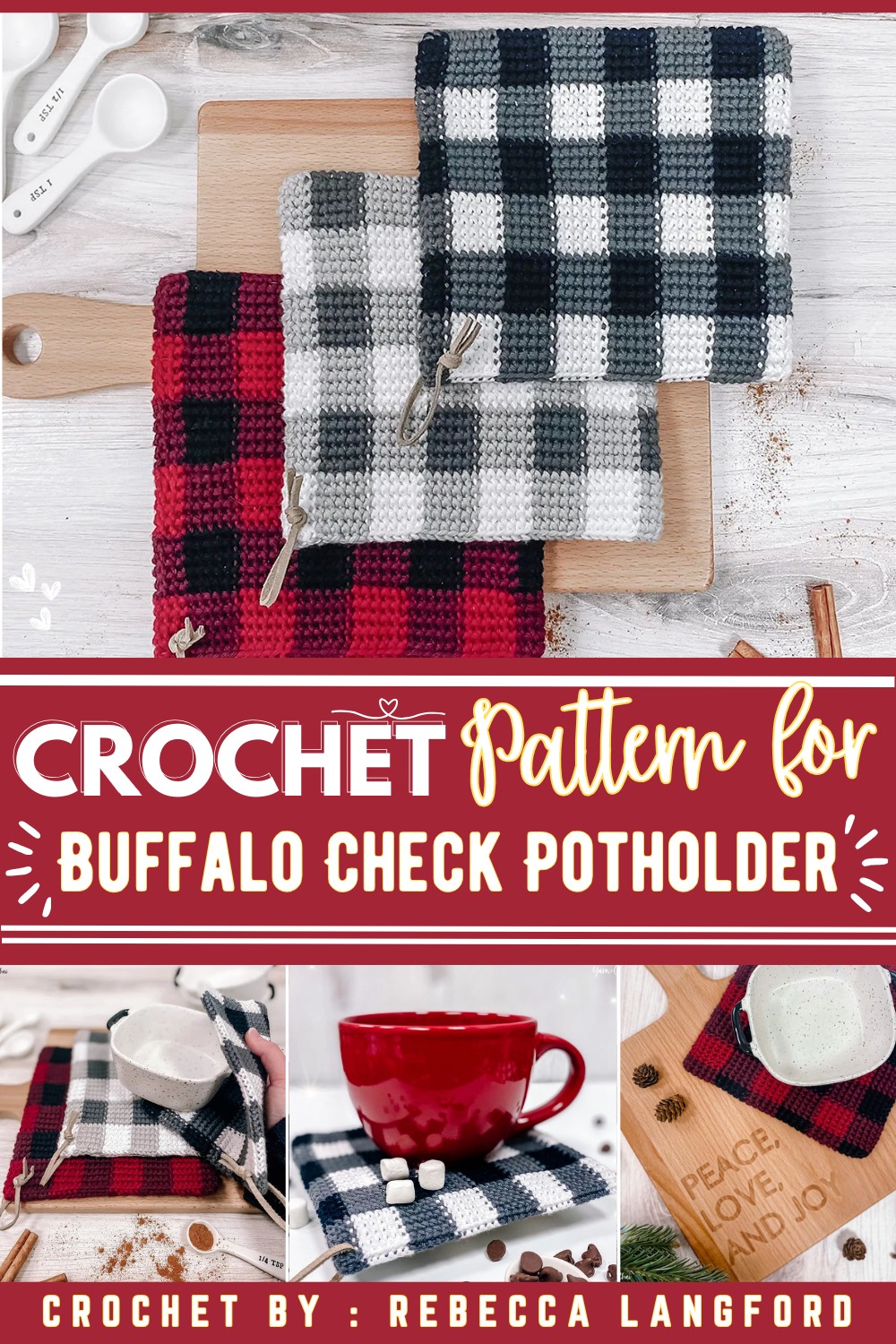 Buffalo Check Potholder