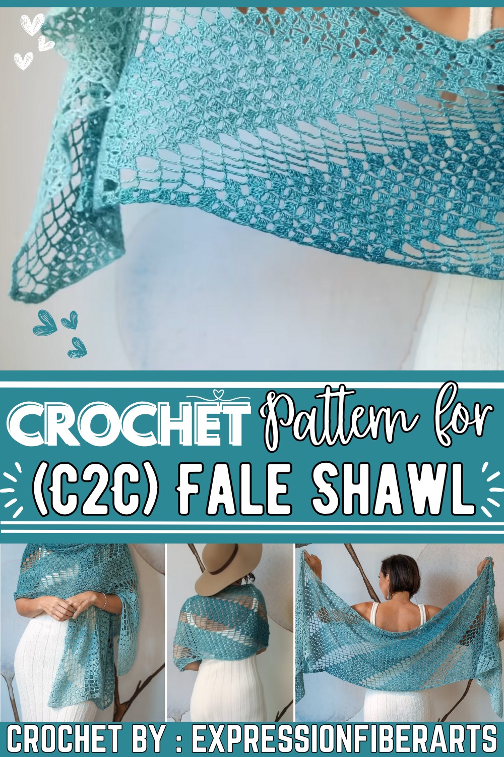 (C2C) Fale Shawl