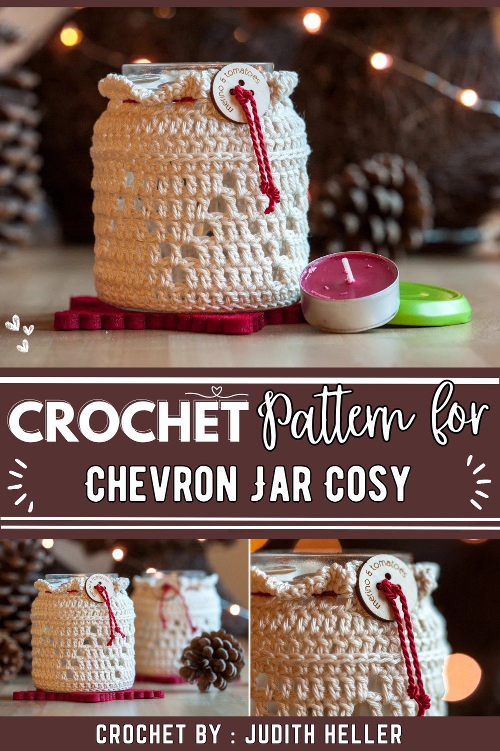 Chevron Jar Cosy
