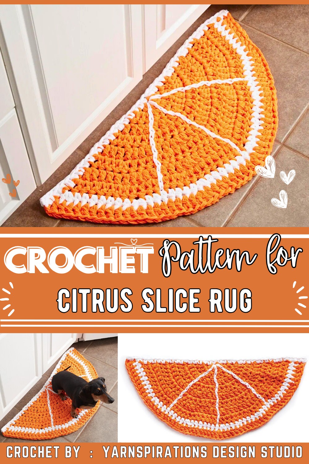 Citrus Slice Rug