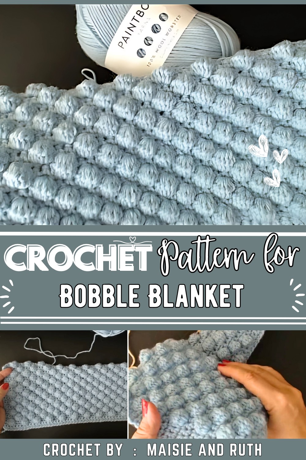 Crochet Bobble Blanket An easy way to crochet bobbles