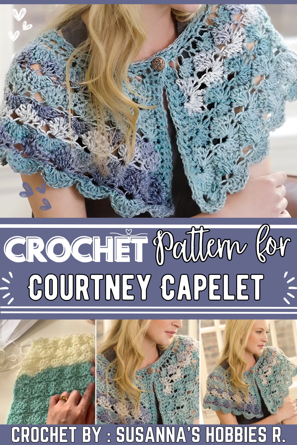 Crochet Courtney Capelet Tutorial