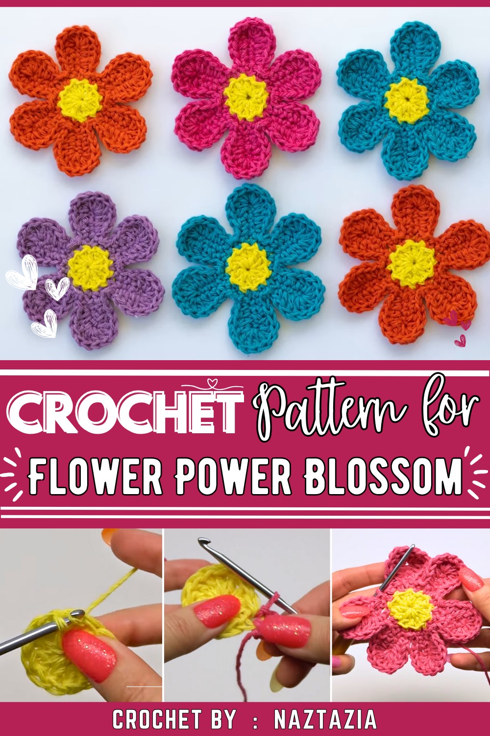 Crochet Flower Power Blossom