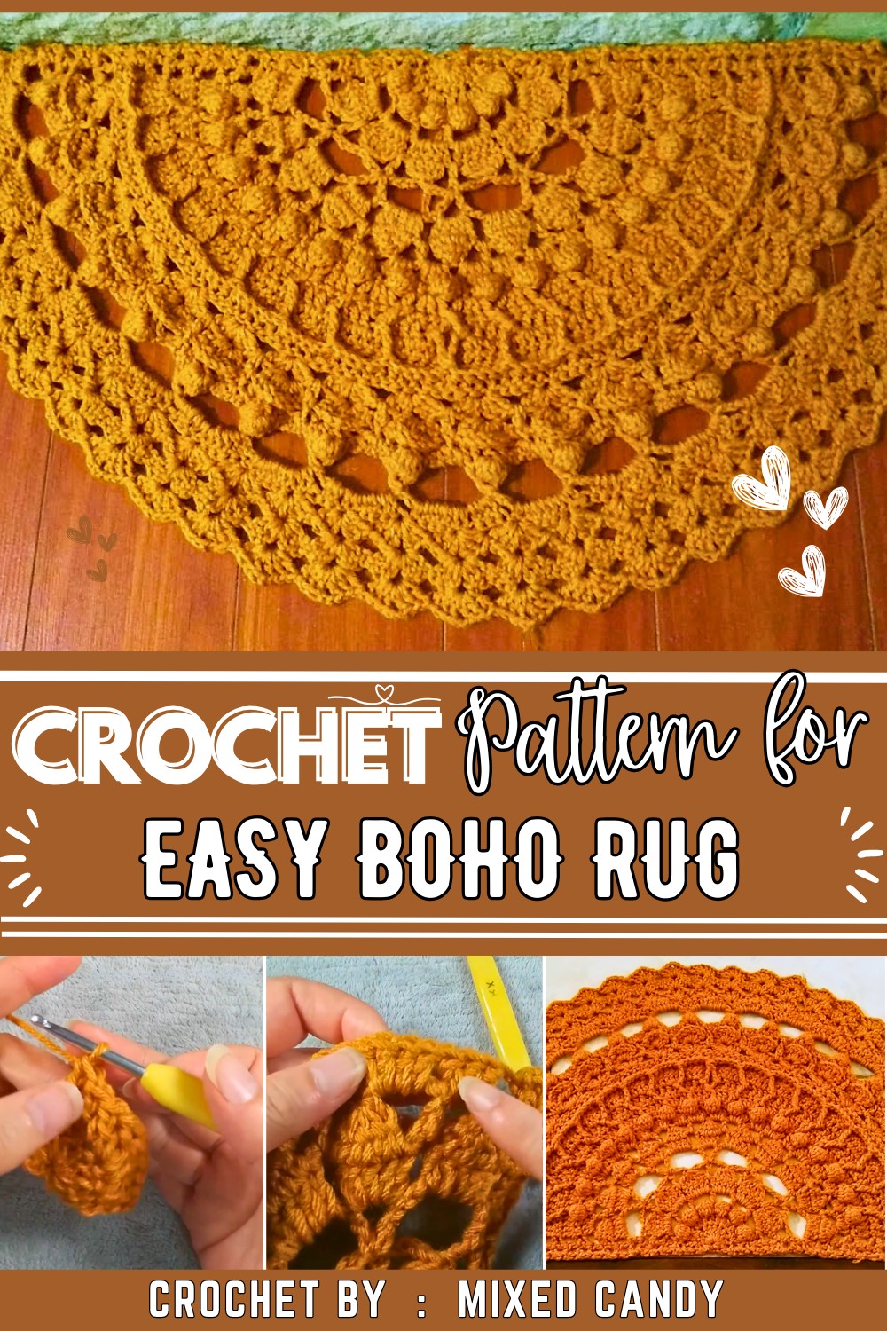 Crochet Home Rug 