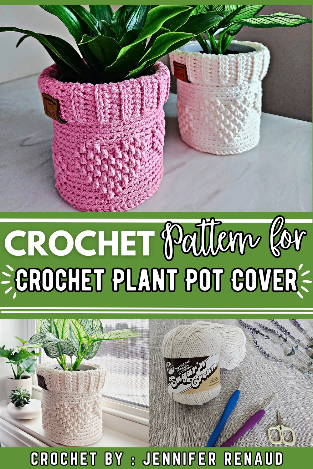 Crochet Plant Pot Cover