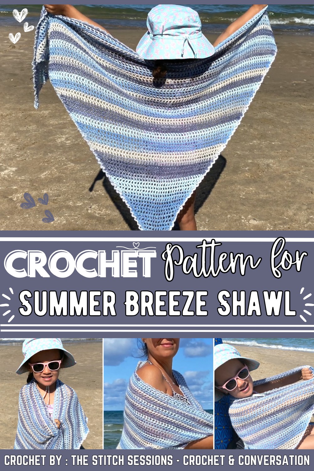 Crochet The Summer Breeze Shawl