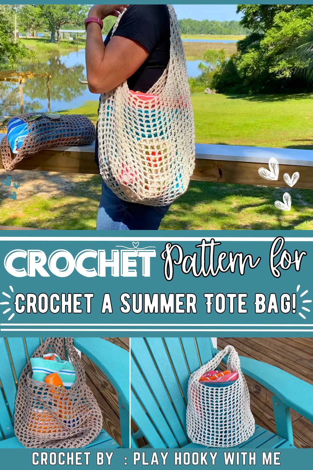 Crochet a Summer Tote Bag