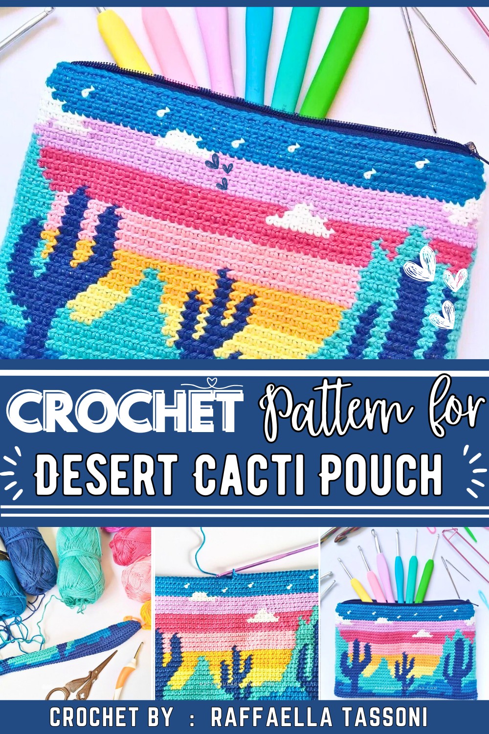 Desert Cacti Pouch