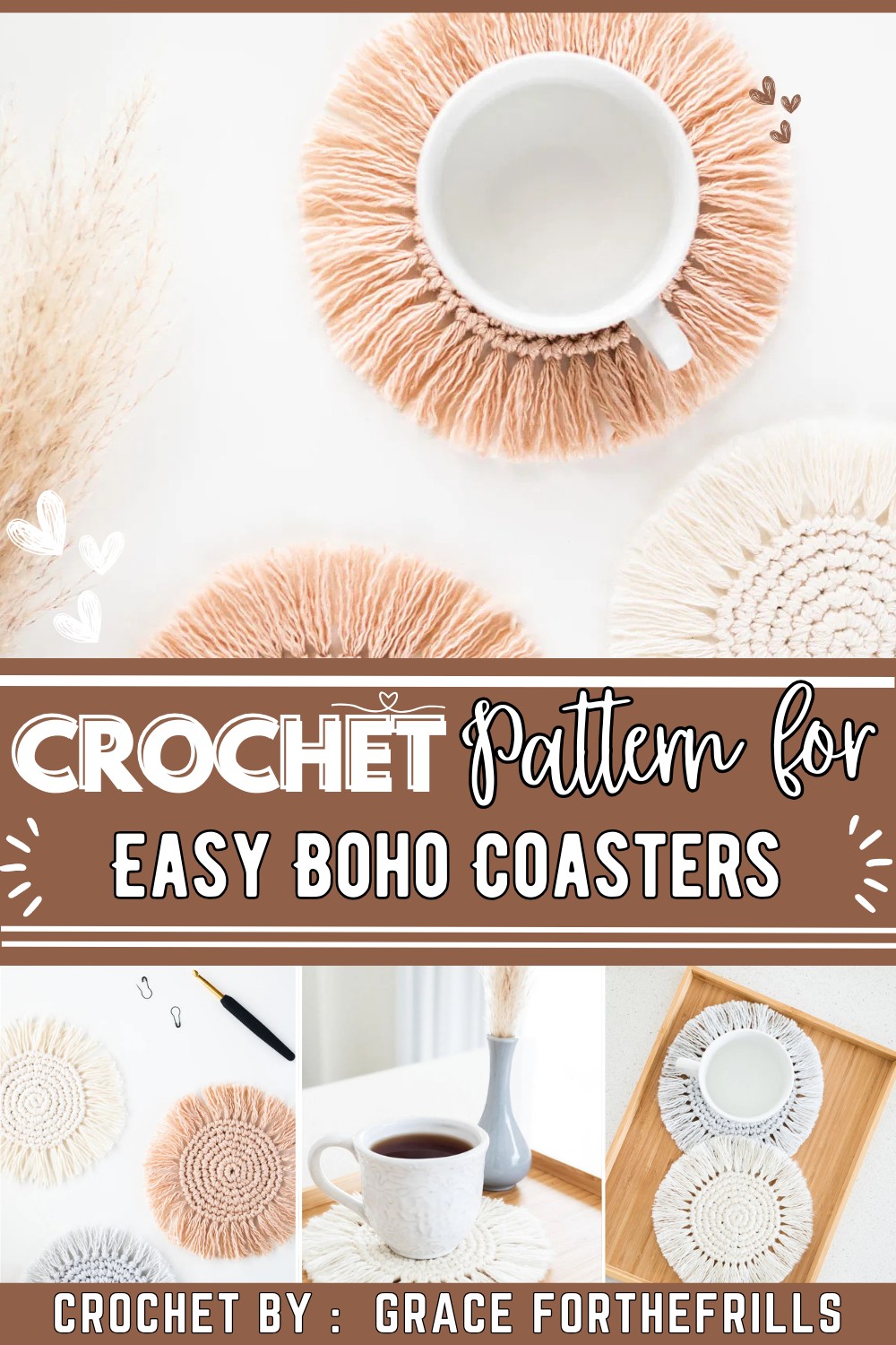 Easy Boho Coasters