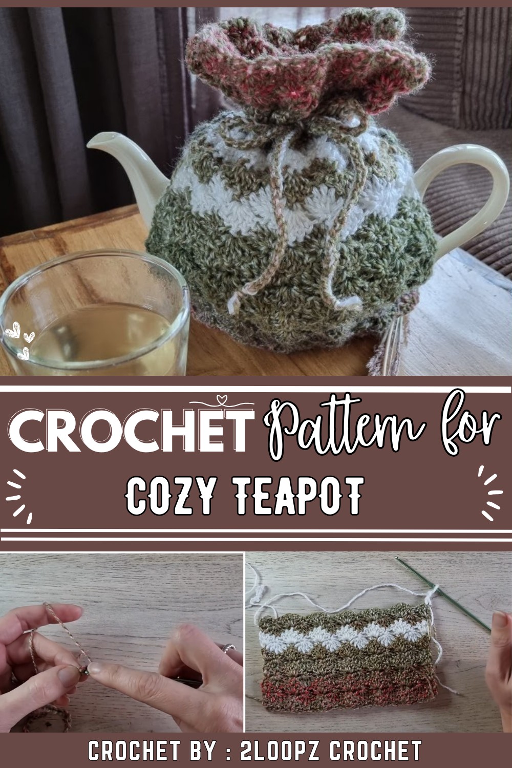 Easy Crochet Tutorial Teapot Cozy