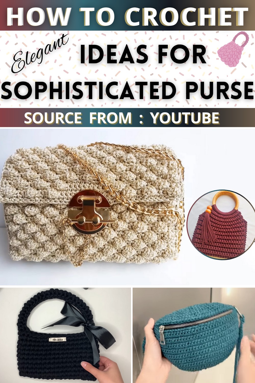 Elegant Purse Free Crochet Patterns