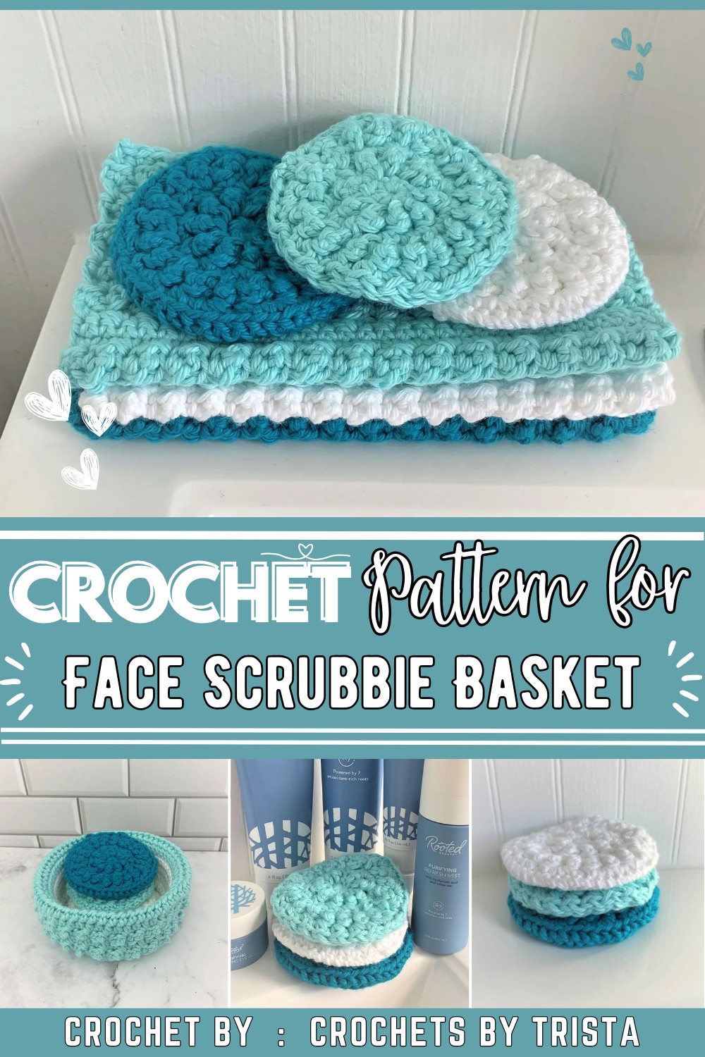 Face Scrubbie Basket