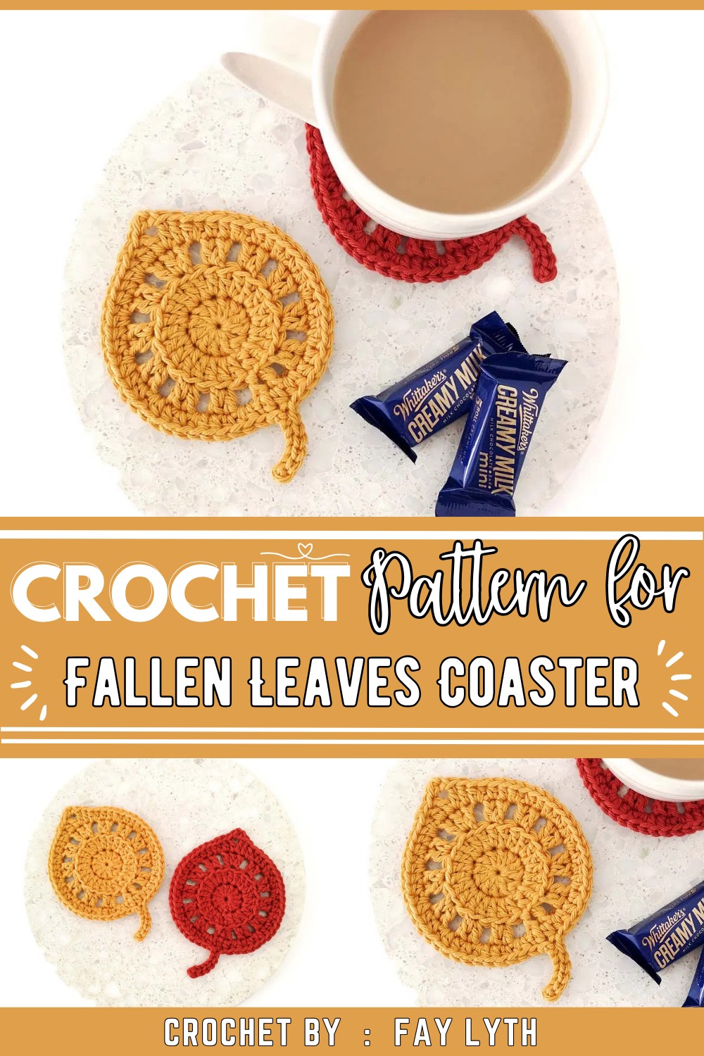 Fallen Leaves Coaster