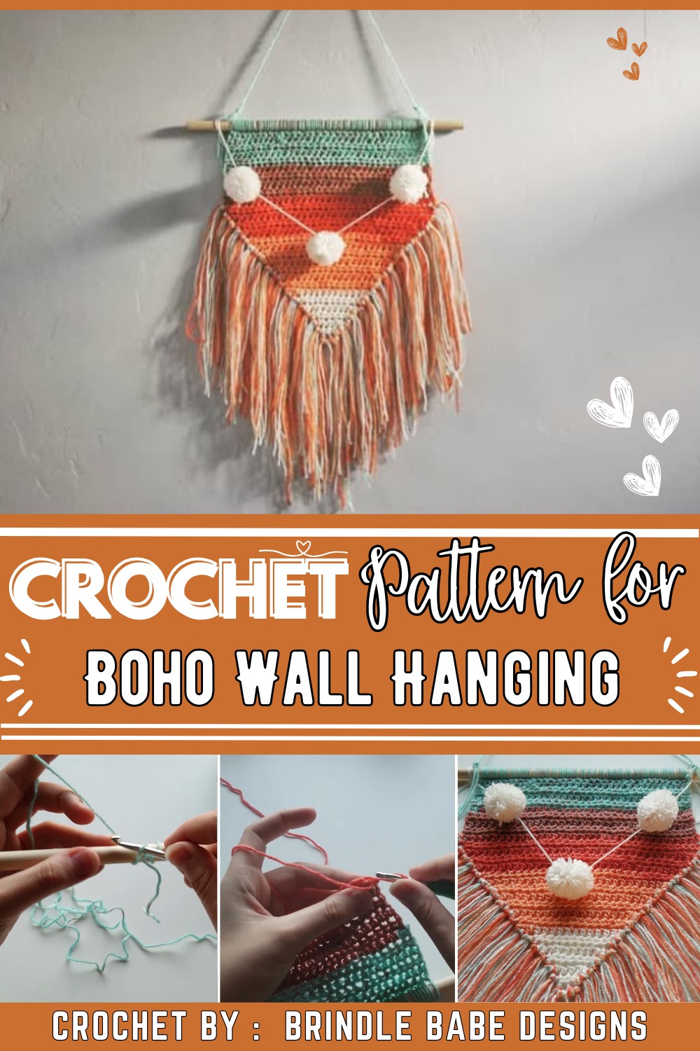 Free Crochet Boho Wall Hanging