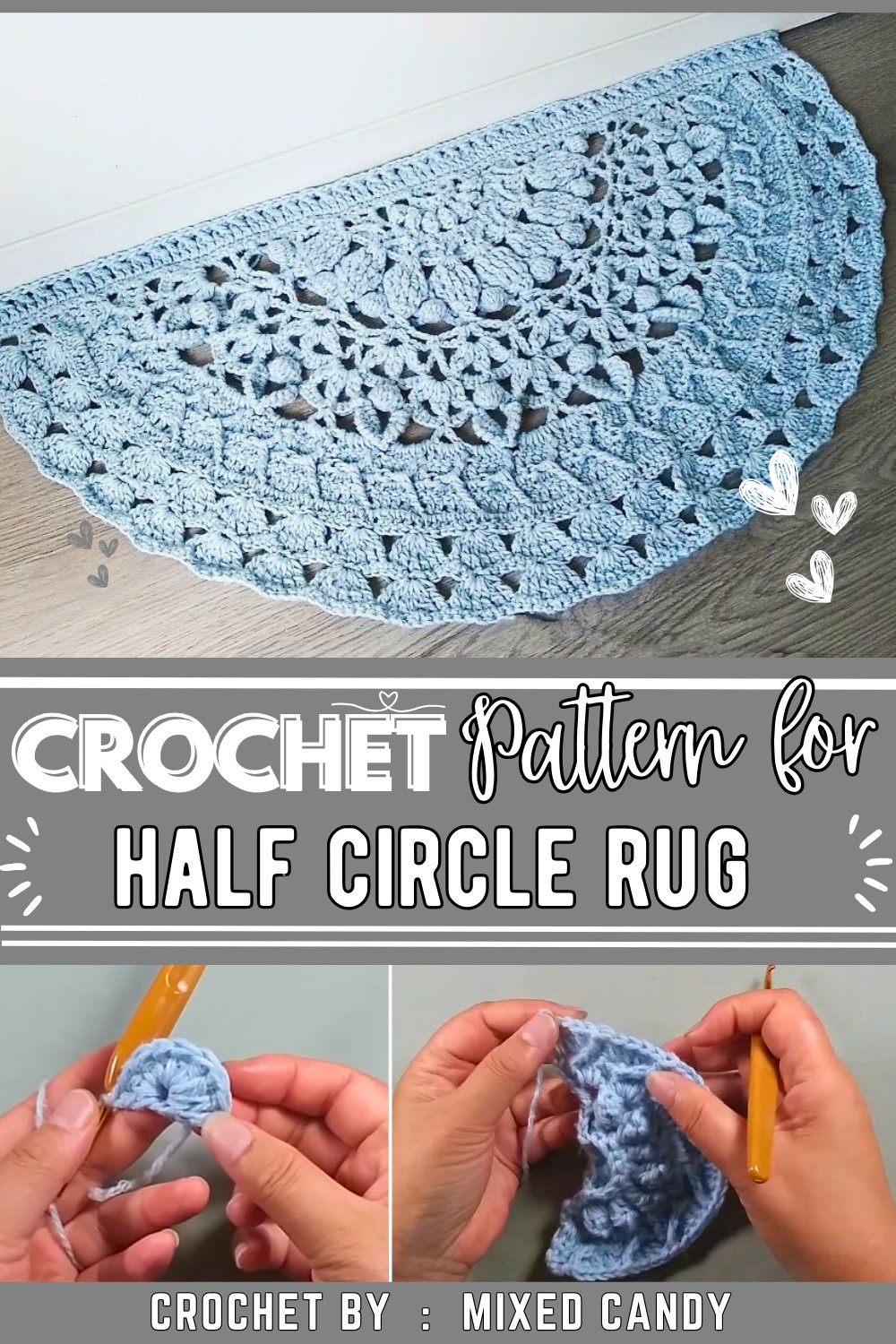 Free Crochet Home Rug 