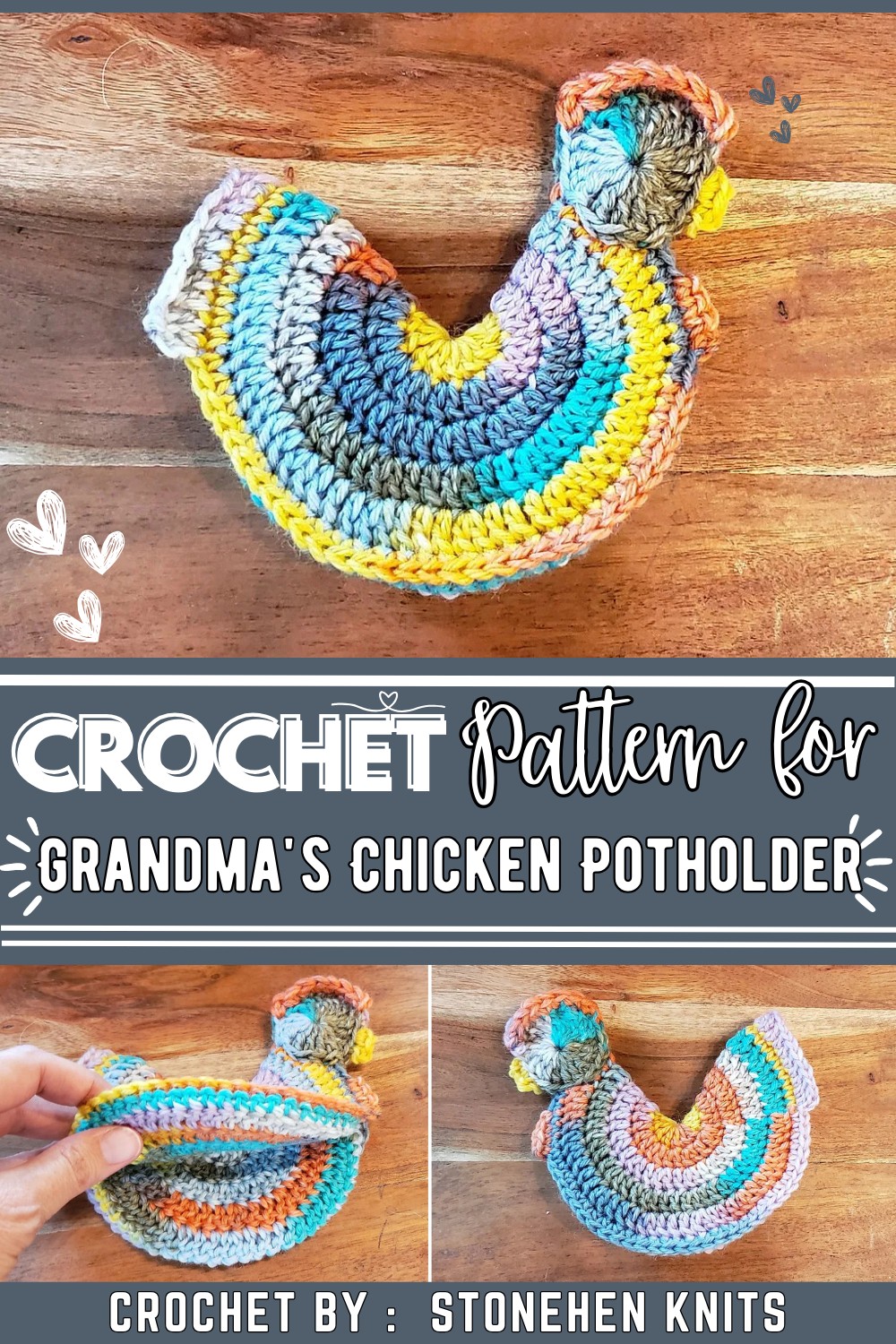 Grandma's Chicken Potholder
