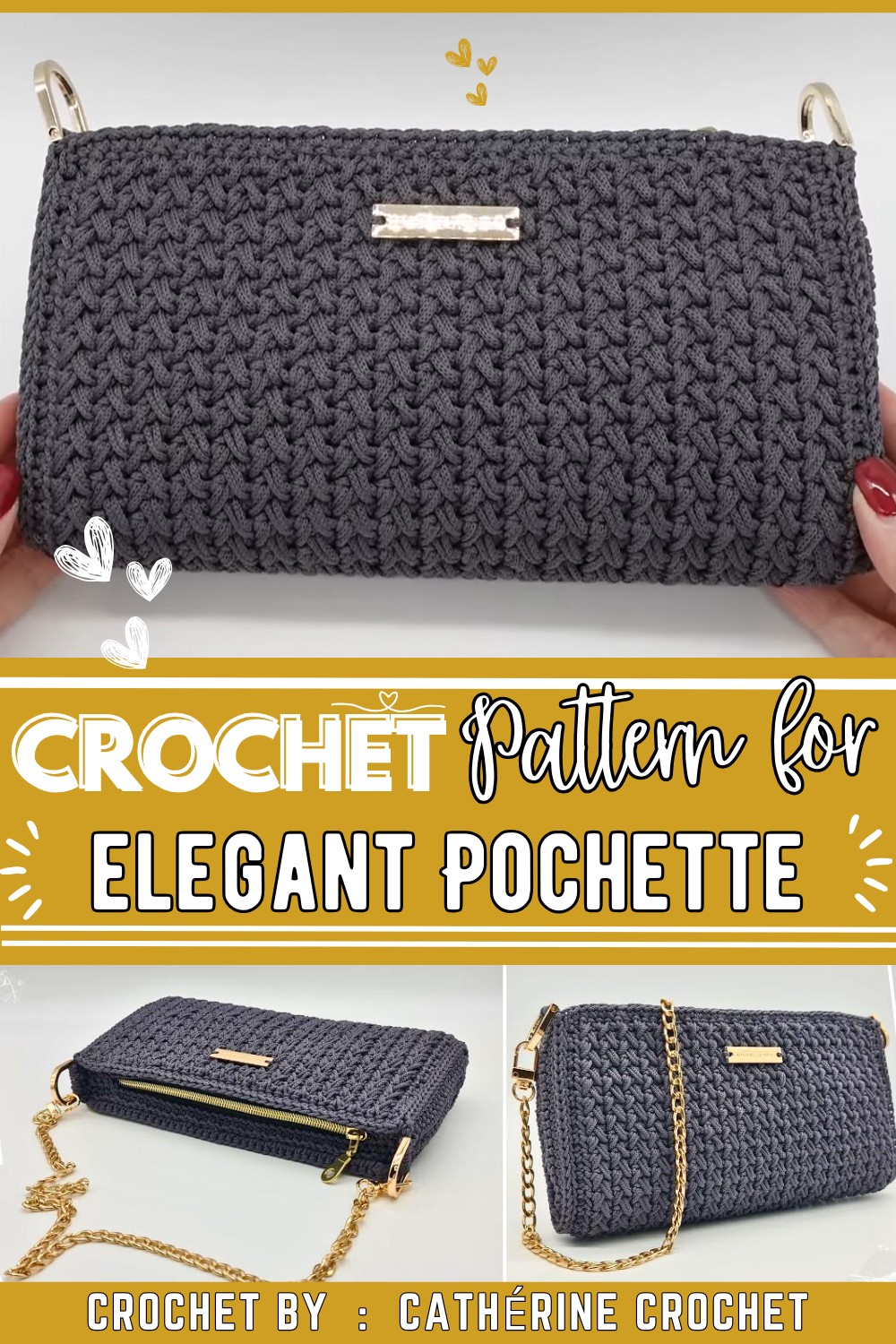 How To Crochet An Elegant Pochette