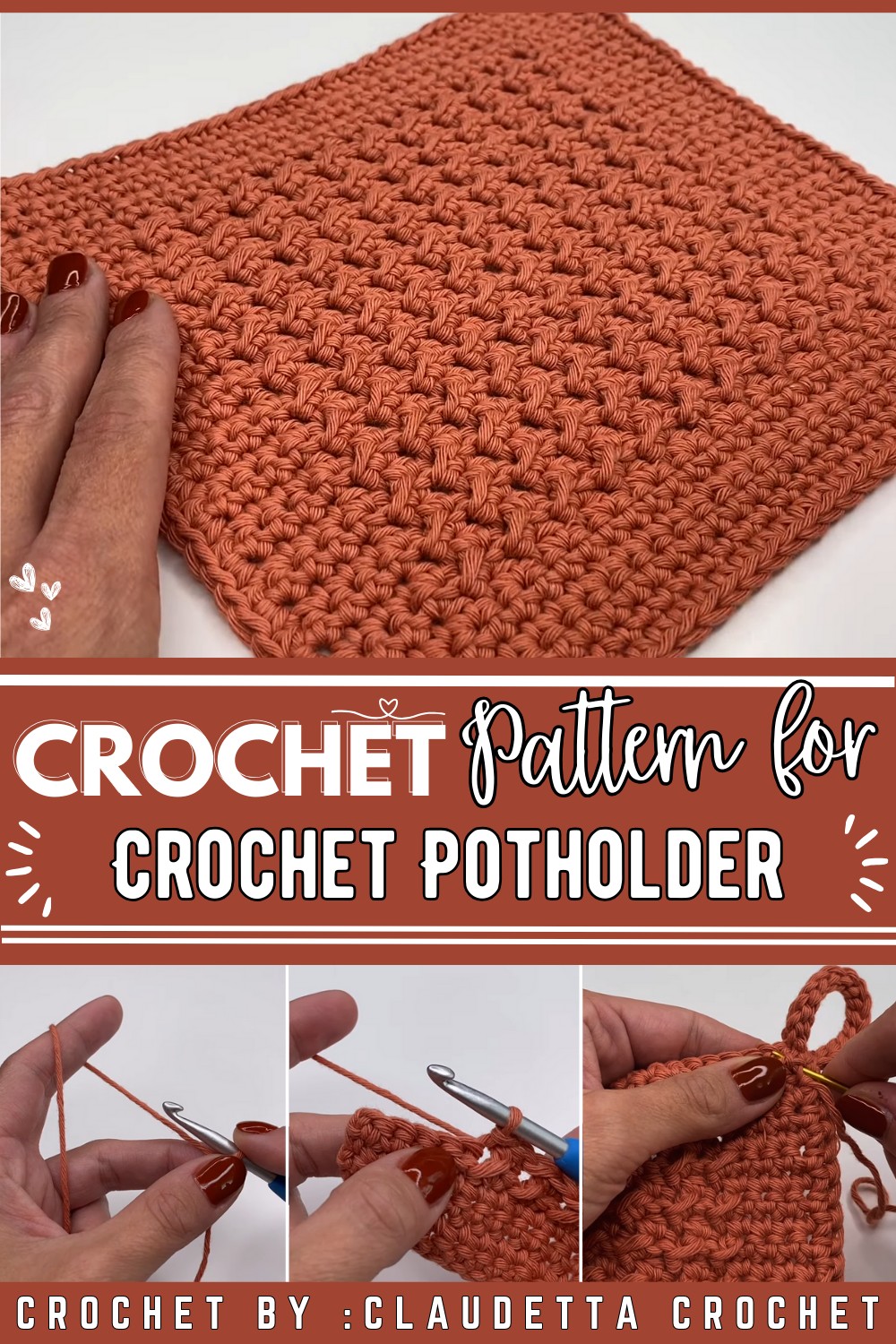 How To Crochet Potholder