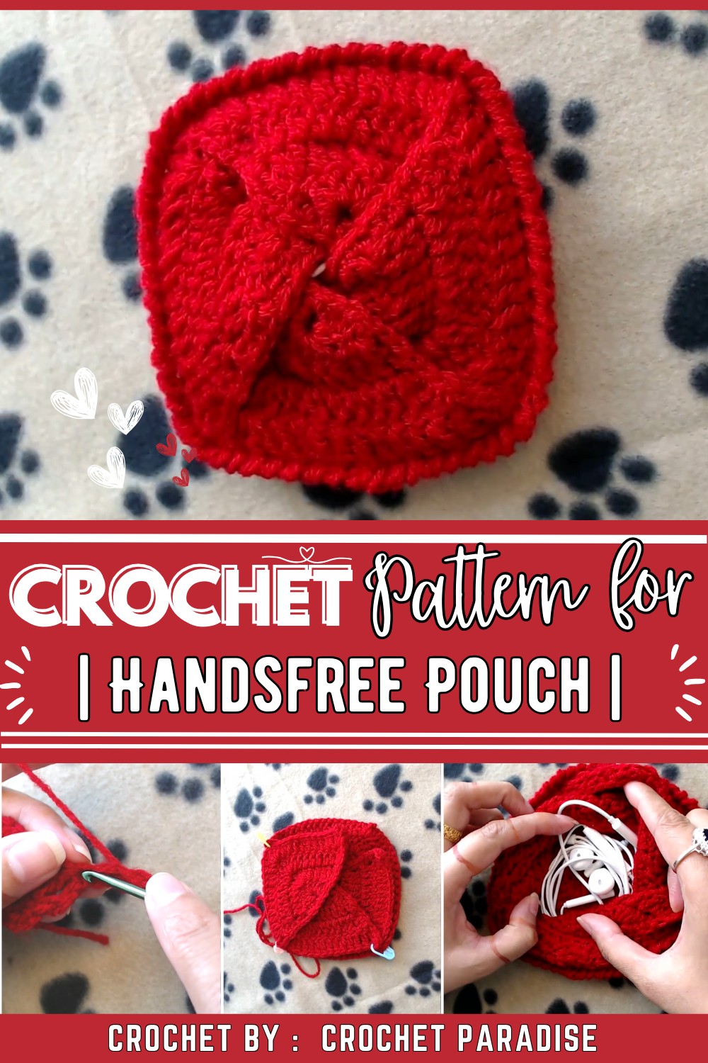 How To Crochet Pouch